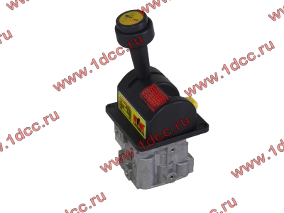 Кран управления подъемом кузова в кабине (4 вывода+ выключатель КОМ HYVA) H/F HOWO (ХОВО) 14750667H+ фото 1 Норильск