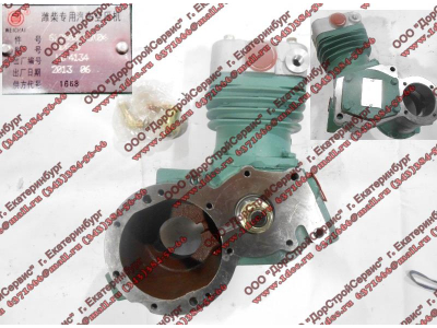 Компрессор пневмотормозов 1 цилиндровый WP10 SH SHAANXI / Shacman (ШАНКСИ / Шакман) 612600130184 фото 1 Норильск