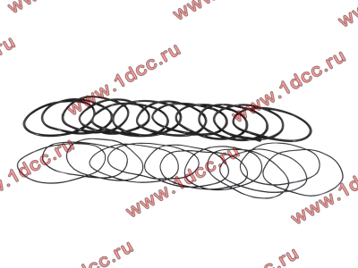 Кольцо уплотнительное гильзы цилиндра (комплект 12 тонких и 12 толстых) двигатель TD226B6G Lonking CDM (СДМ) 01153804/01153805 фото 1 Норильск