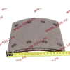 Накладка тормозная задняя ширина 185 H/SH (99000340068) КАЧЕСТВО HOWO (ХОВО) WG92200340068 фото 3 Норильск
